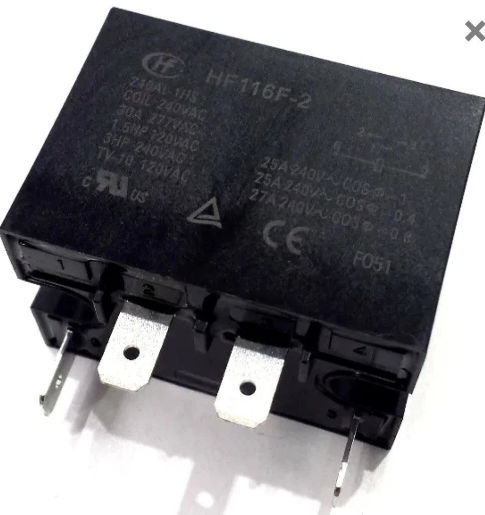 BACKUP RELAY 30A 3HP 240V COIL SUITS DIGITAL DEFROST CONTROLS - Fast Fridgespares