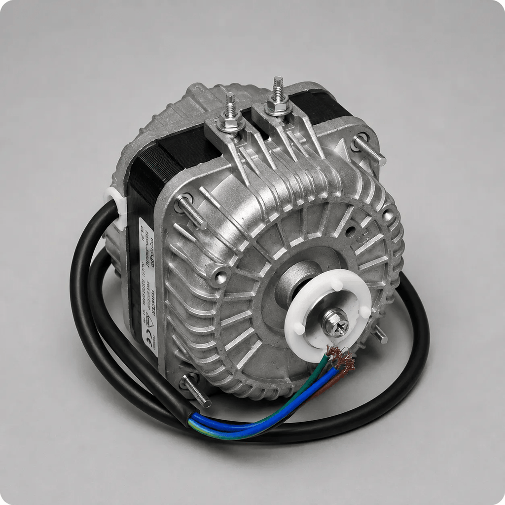 Commercial Refrigeration Condenser Fan Motor 5W 240volts 1300/1550RPM CL. H - Fast Fridgespares