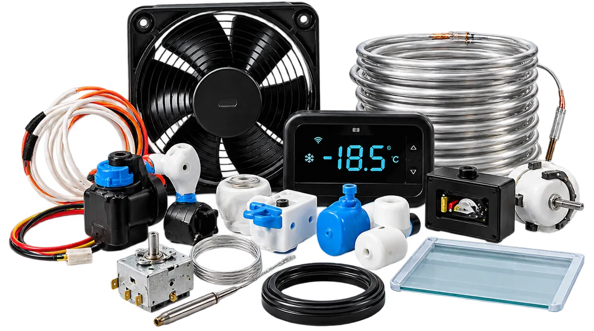 Fridge replacement parts and refrigerator parts for popular fridge brands